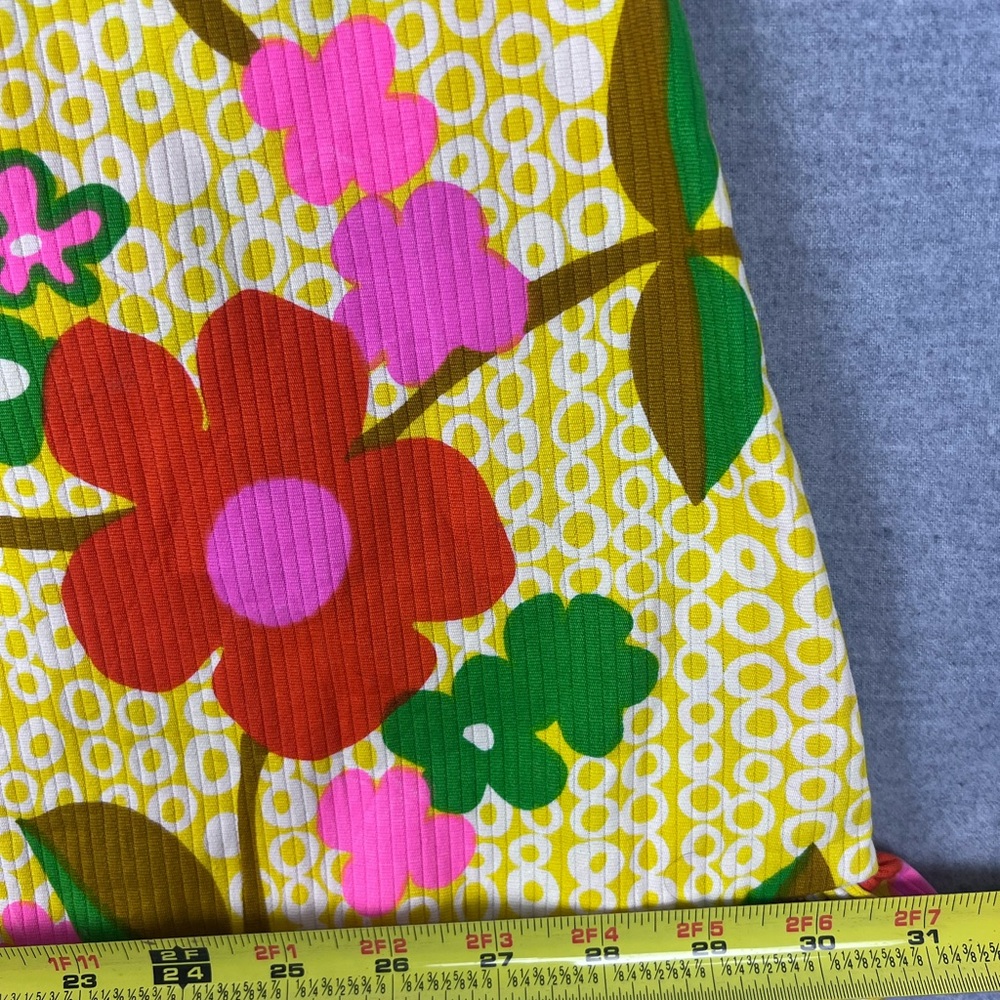 Vintage Young Hawaii Hawaiian Dress size 14 Floral Colorful Made In Hawaii - Picture 9 of 10